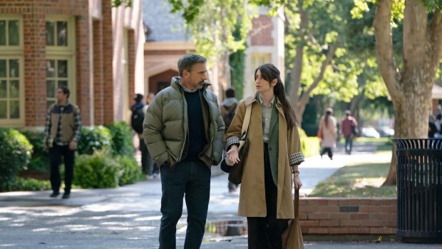 ‘Rooster’ stars Steve Carell and Charly Clive unpack that fiery premiere: ‘A lot of things to come back from’